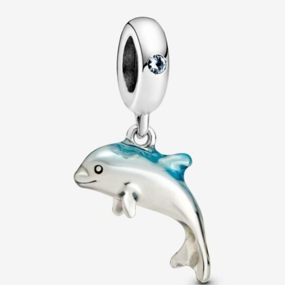 Pandora Shimmering Dolphin Dangle Charm